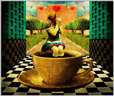 alice-in-wonderland-drinking-tea-in-the-royal-courtyard