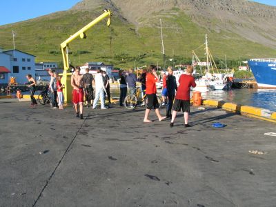 tálknafjörður krakkar að leik